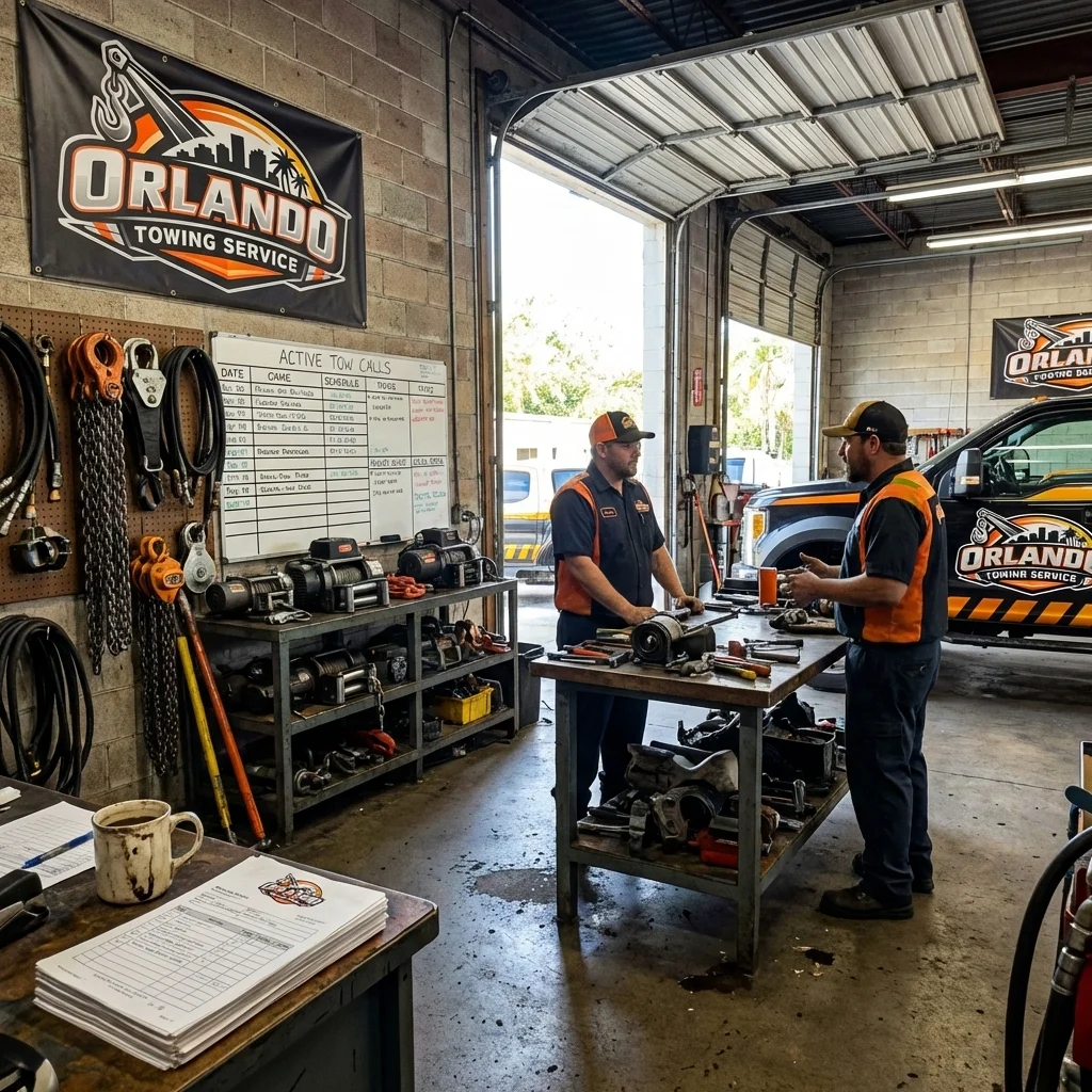 Orlando Towing Service - Workspace Interior